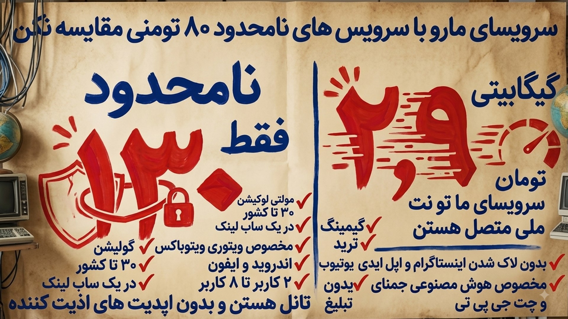 رها نت نامحدود | RAHA NET