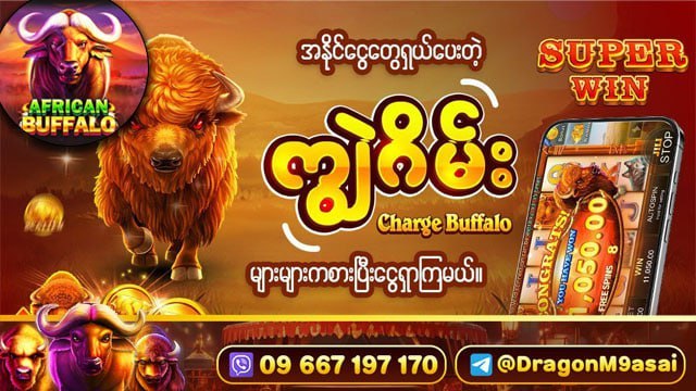 𝗕𝗨𝗙𝗙𝗔𝗟𝗢𝟲𝟴𝟴 - ကျွဲဂိမ်း / ရှမ်းကိုးမီး / စလော့ဂိမ်း