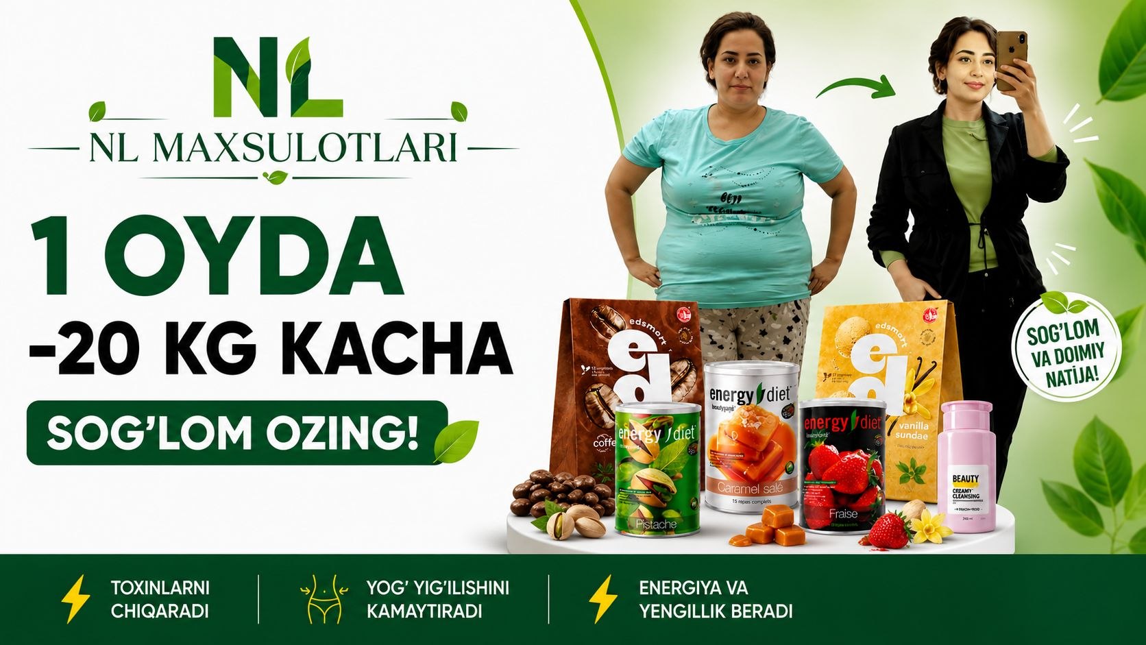 NL BILAN SOG'LOM XAYOT