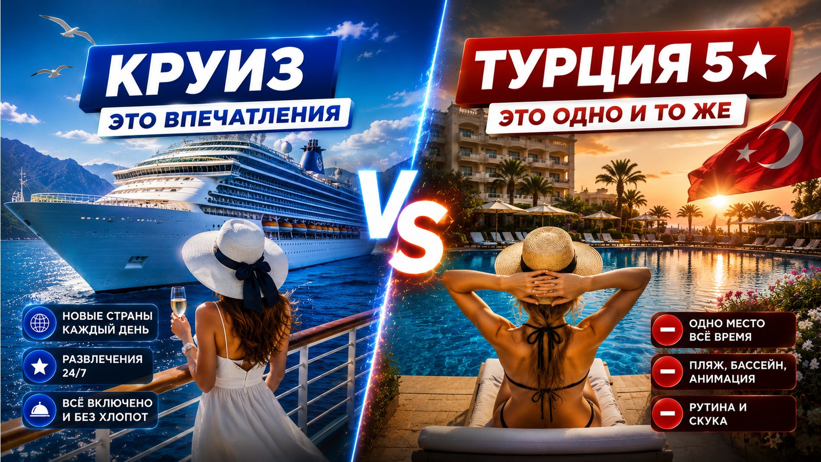 Круизы | Легко 🛳👍